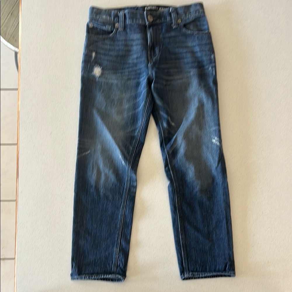 Express Boyfriend Blue Denim Jeans